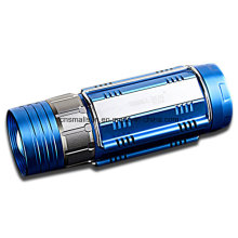 Rotating Focusing White and Blue Fishing Light